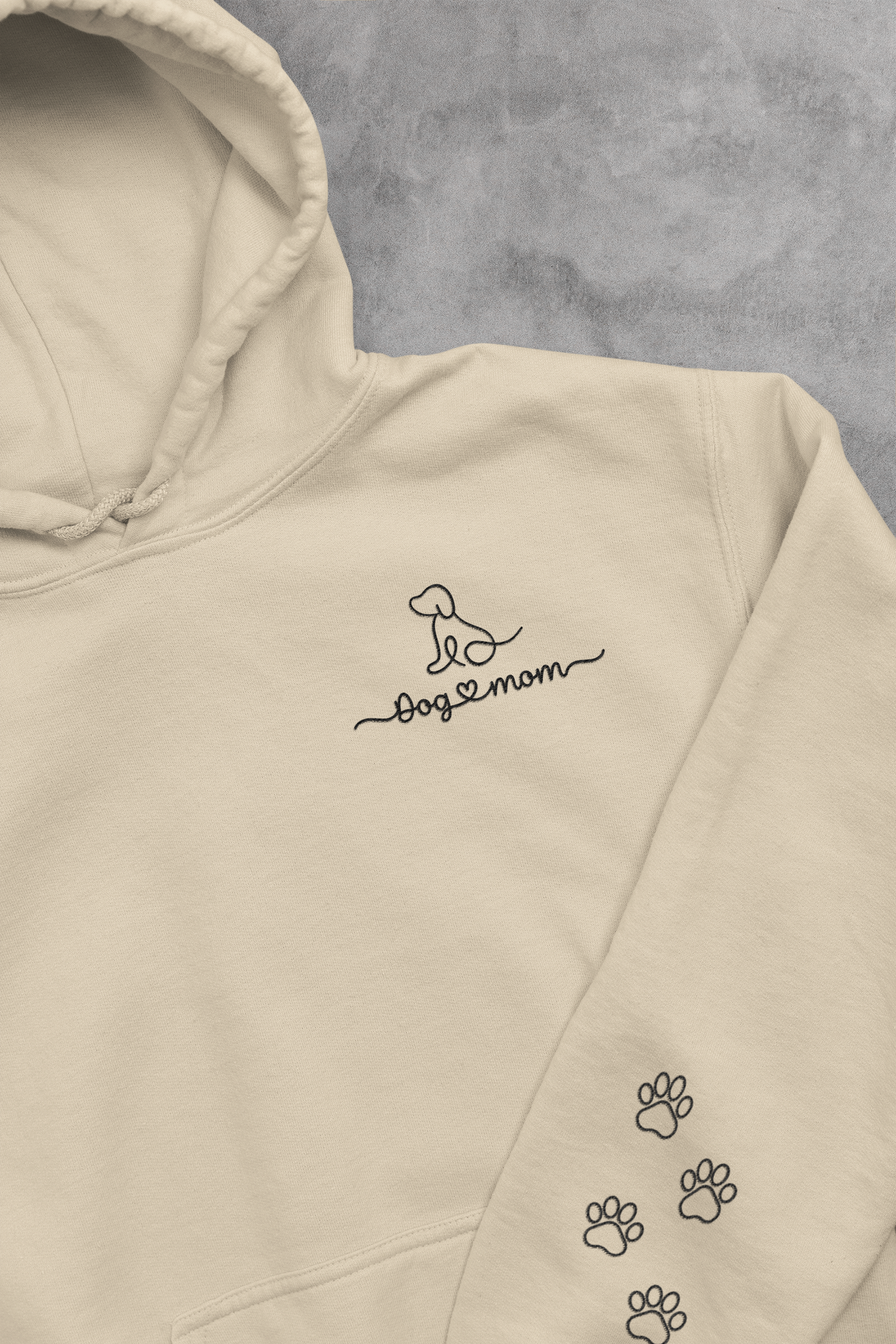 Minimalist Dog Mom – Embroidered Edition